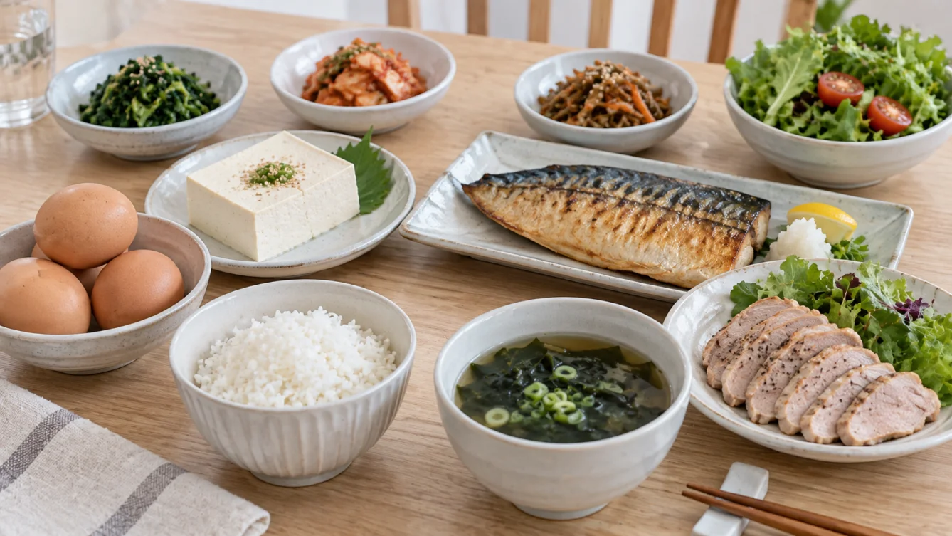 계란 두부 생선 등 단백질 식단 실사